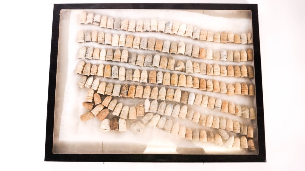 Large Amoung of Civil War Era Bullets: 150 plus bullets. Roughly 0.75 to 1.0 inches long. No info on where they can from. Some have damage to them. Provenance: Acquired from a single owner private estate collection originating in Gettysbur