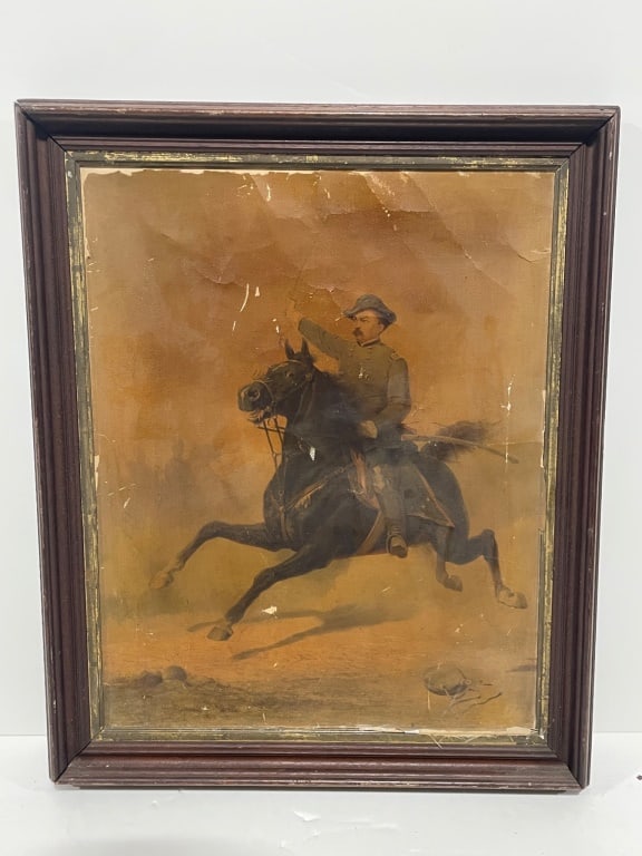 Confederate Cavalryman Early Print (1 of 1)