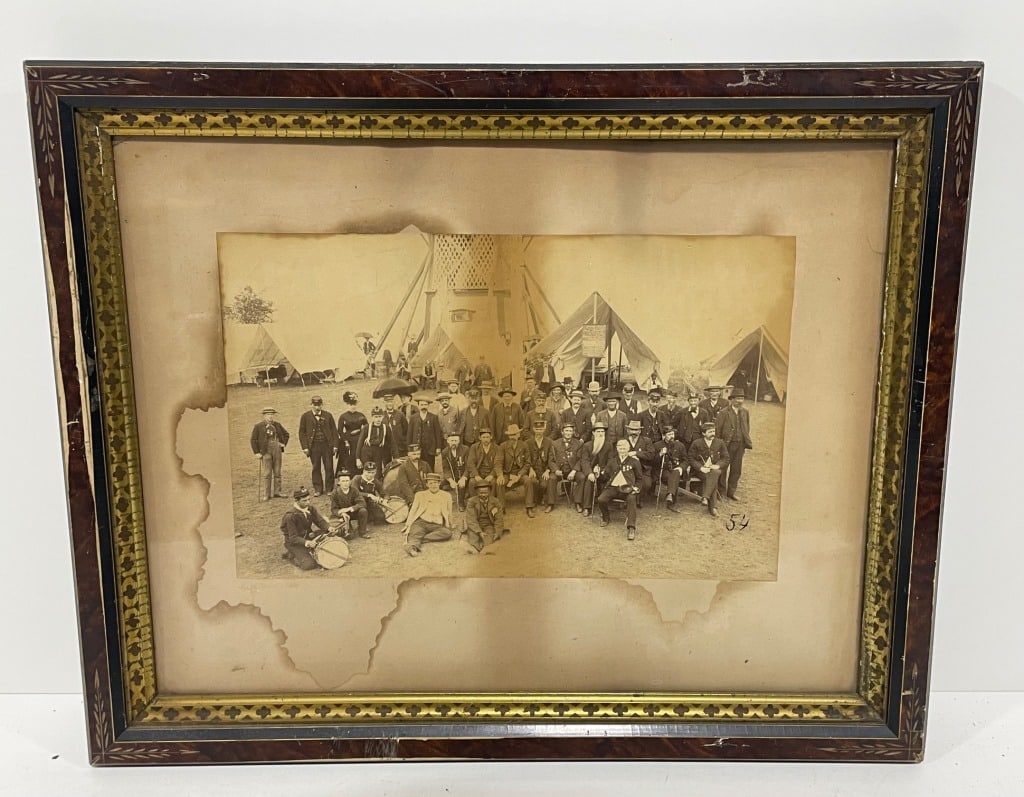 Antique Civil War Veteran Reunion Photograph (1 of 1)