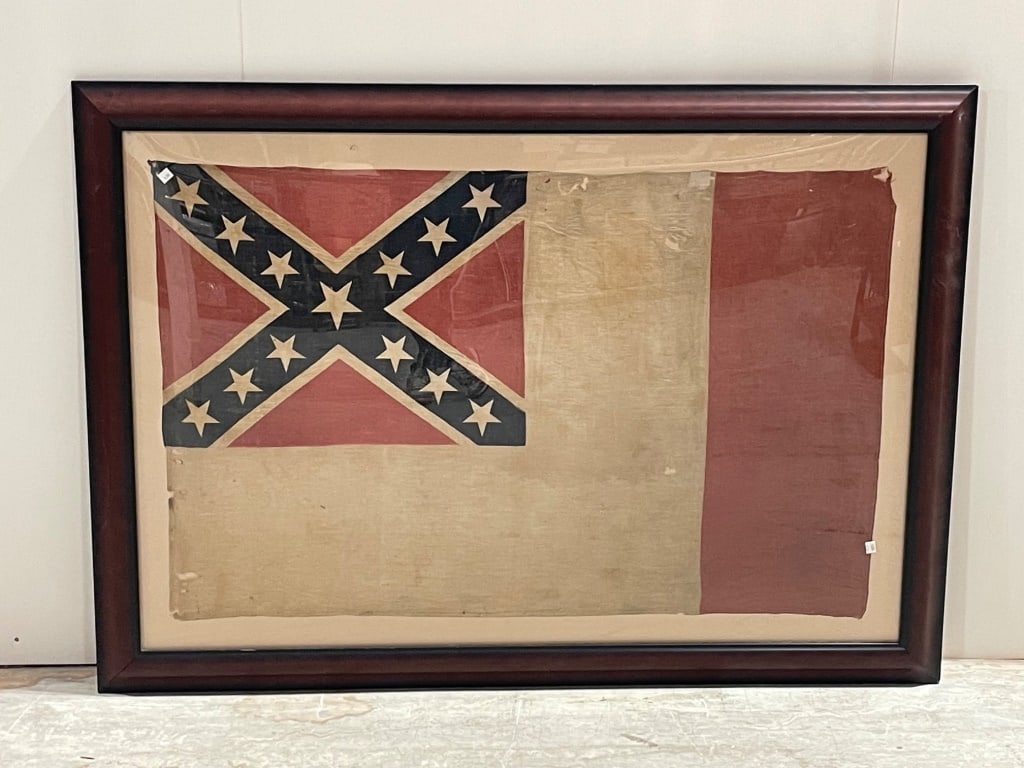 Antique Third National Flag of the Confederacy (1 of 2)