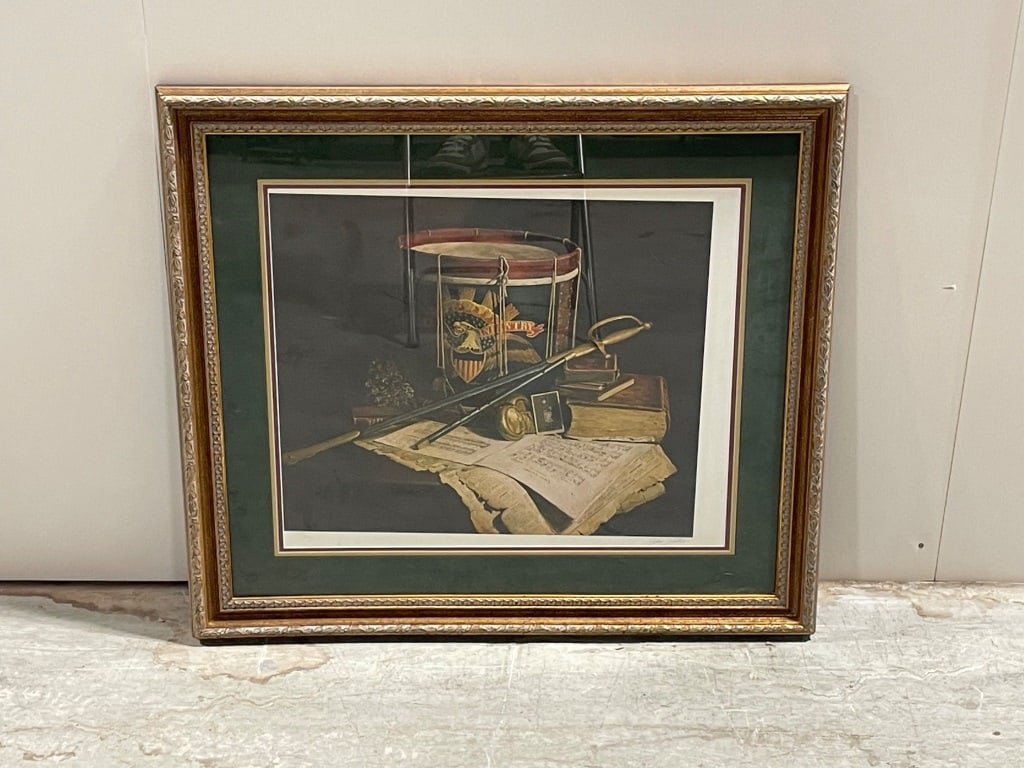 Military Themed Still Life Print (1 of 2)