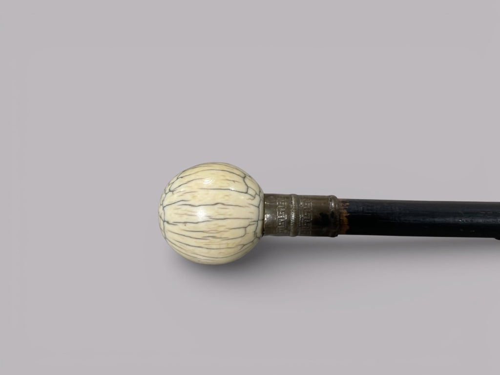Antique CSA Bone Handled Walking Stick - 5