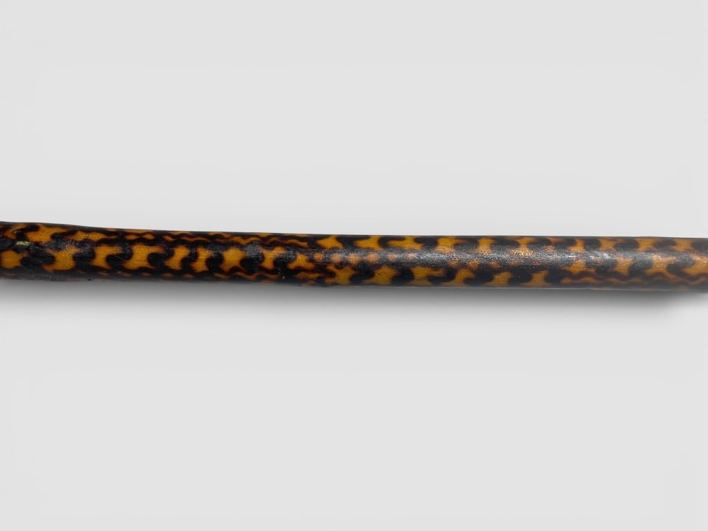 Decorated Walking Stick with Unique Pattern - 5