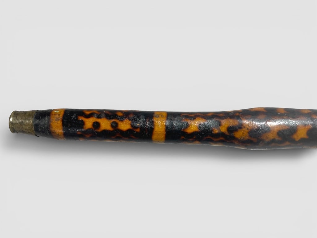 Decorated Walking Stick with Unique Pattern - 8