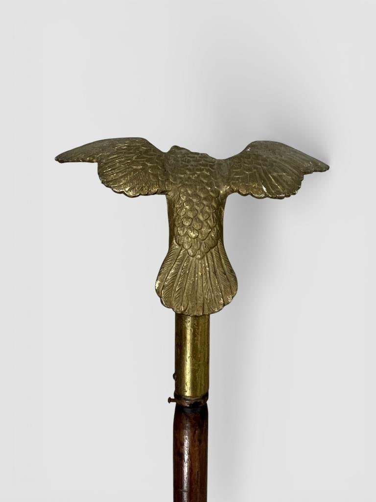 Processional Staff with Brass Eagle - 2