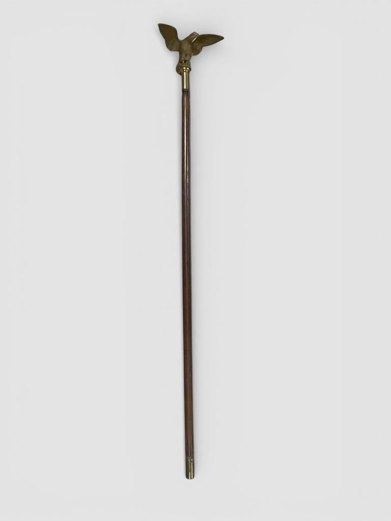Processional Staff with Brass Eagle - 4