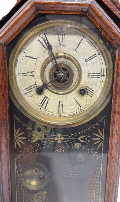 Antique Gingerbread Clock - 3