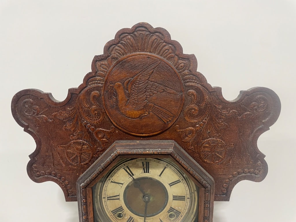 Antique Gingerbread Clock - 3