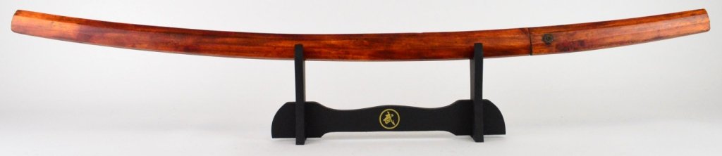 WWI Era Japanese Sword: Handmade WWI Era Japanese Sword signed by Swordsmith. Approximately 42" Long, stand for display only