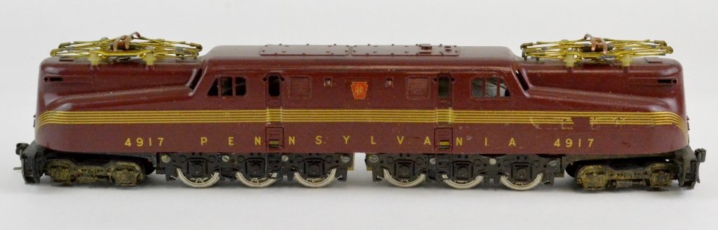 Penn Line Die-Cast HO: PRR Tuscan #4917: Includes Penn Line Die-Cast HO: PRR Tuscan #4917