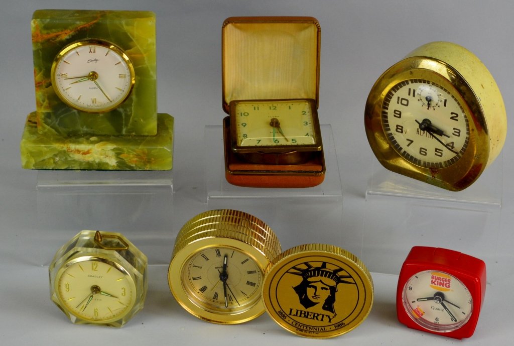 Vintage Alarm Clock Grouping. (1 of 5)
