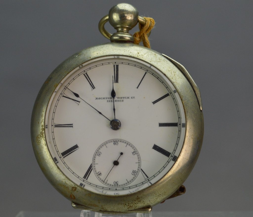 Early Rockford Pocket Watch Key Wind (1 of 3)