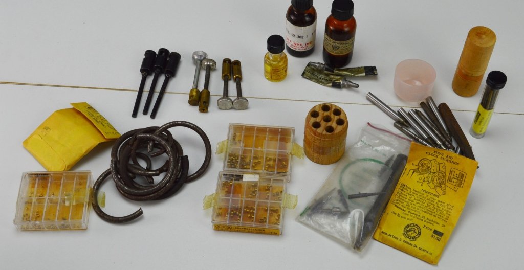 Assorted Clock and Watch Making Parts (1 of 4)
