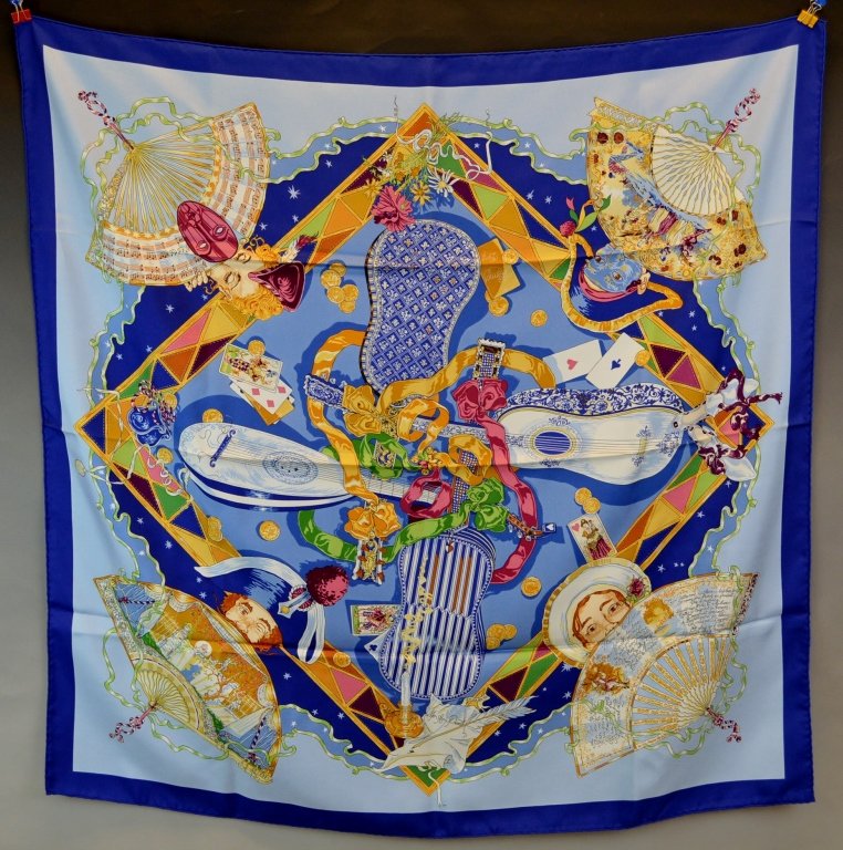 Hermes Mon Ami Pierrot Scarf (1 of 8)