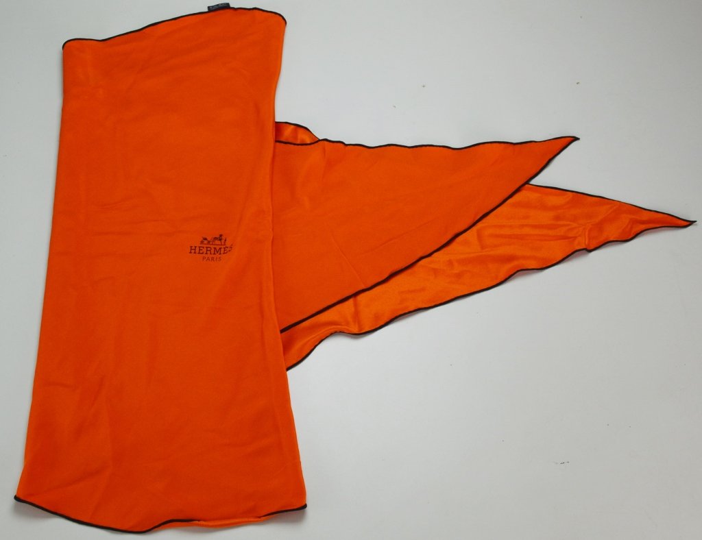Hermes Orange Shawl (1 of 4)