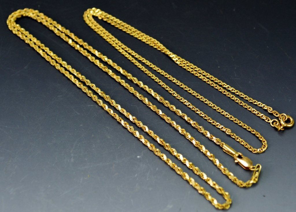 14k yg Necklace Grouping (1 of 2)