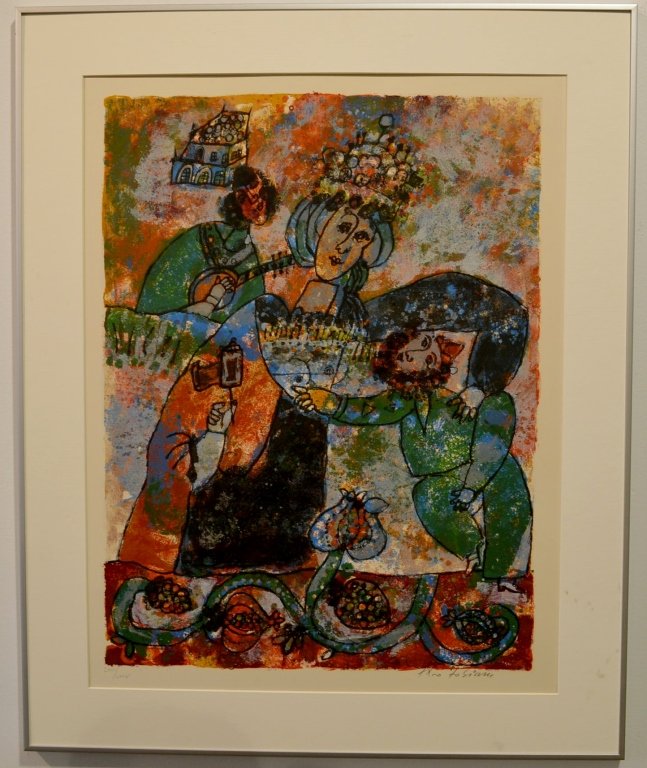 Theodore Tobiasse Signed Lithograph (1 of 4)