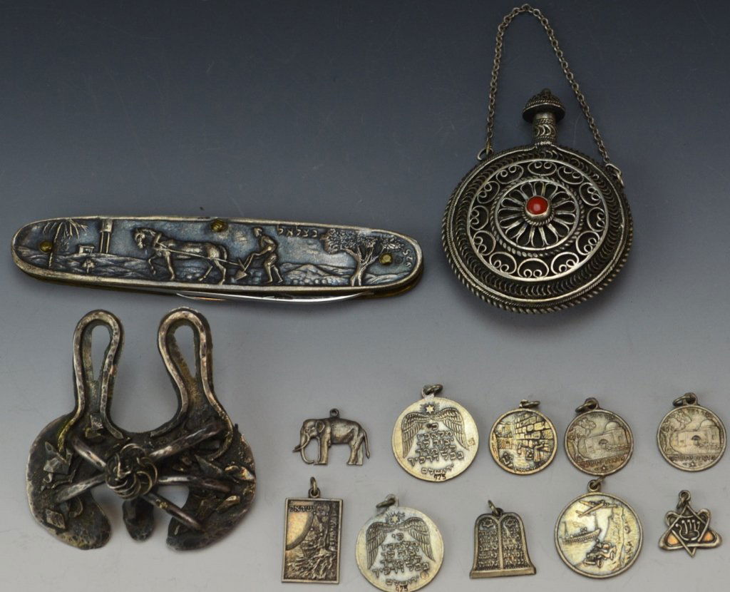 Sterling Silver Perfume Bottle Pendant Grouping (1 of 5)