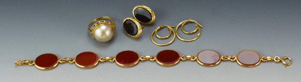 14k Yellow Gold Jewelry Grouping (1 of 1)