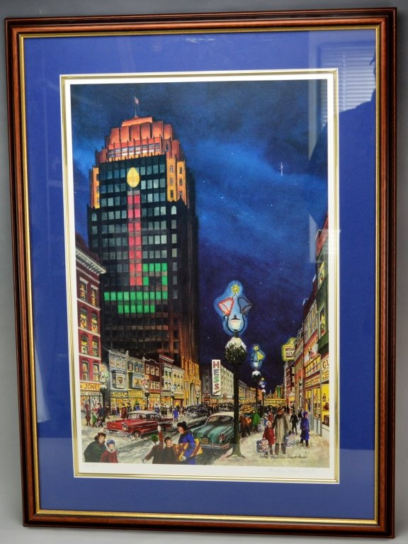 Downtown Allentown Signed Print Oct 24  2015 The Saucon Valley