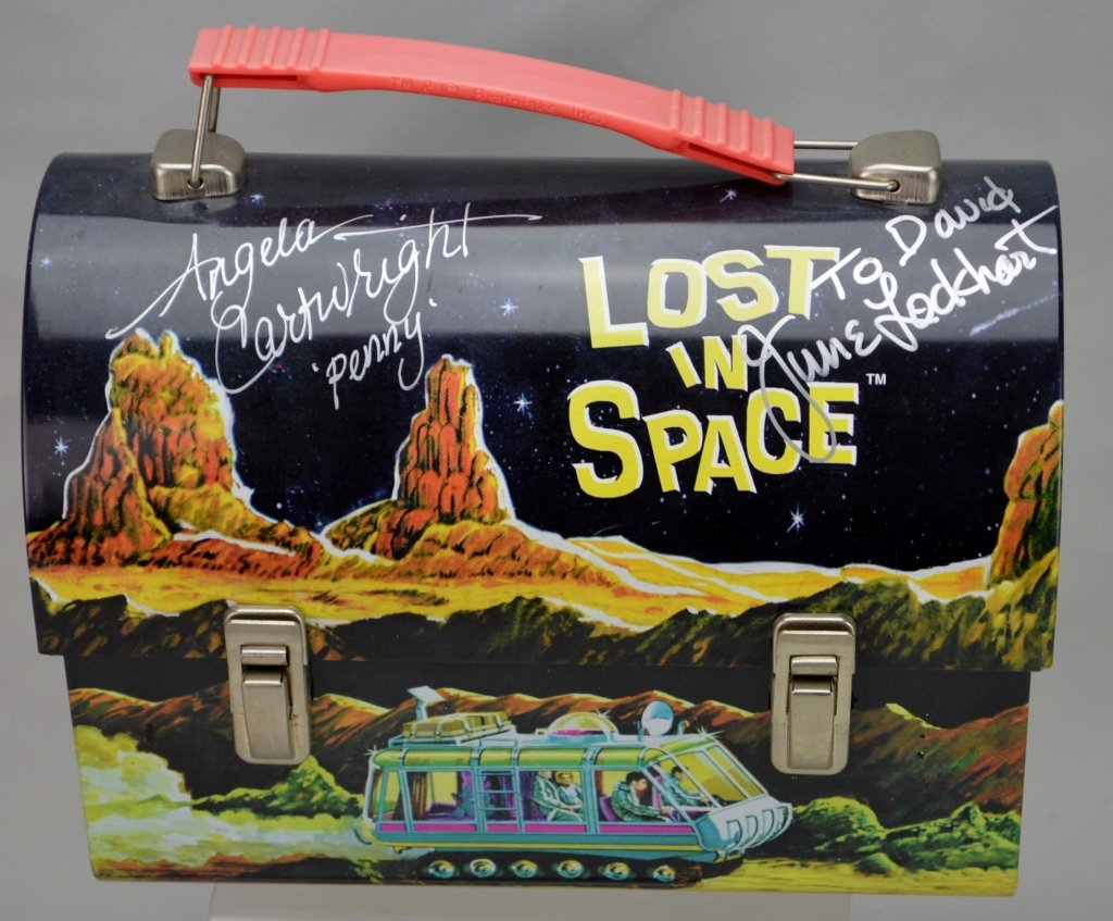 Lost In Space Cast Signed Lunchbox (1 of 2)