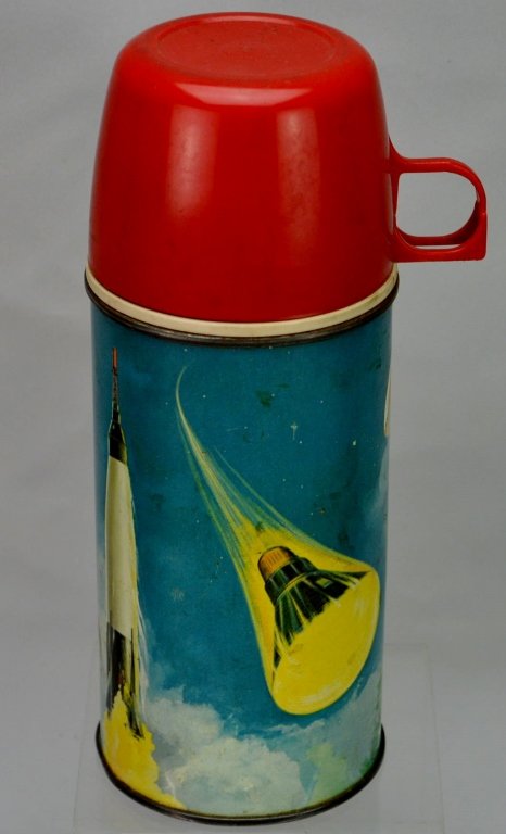 1963 Lost in Space Thermos: Lost in Space Thermos no 2056 1963 King-Seeley Thermos Co.