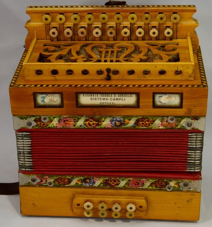 Antique Italian Accordion
