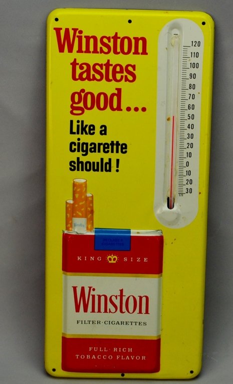 Winston Cigarette Thermometer (1 of 3)