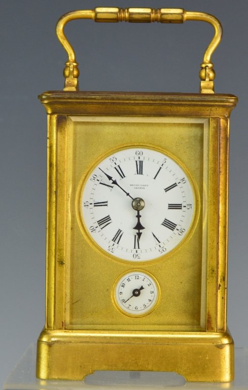 Swiss Gorge Cased Carriage Clock (1 of 5)