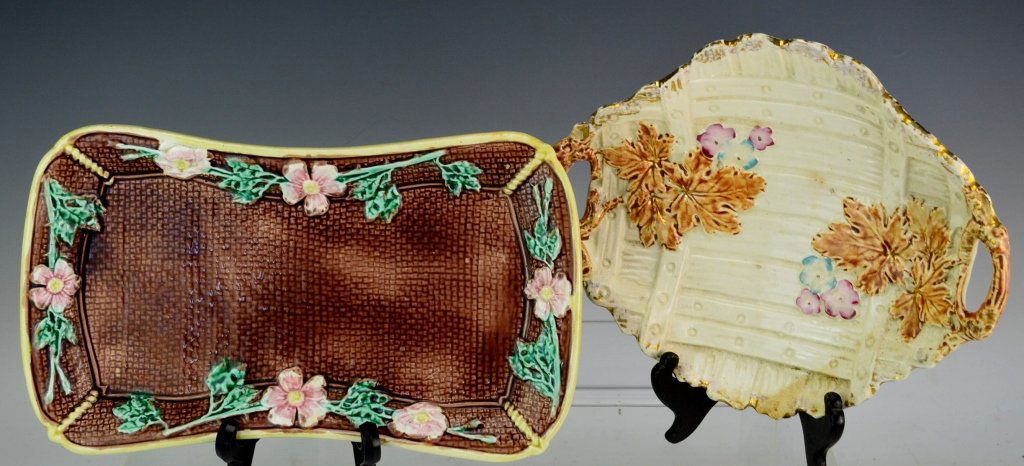 Majolica Serving Dish Grouping (1 of 5)