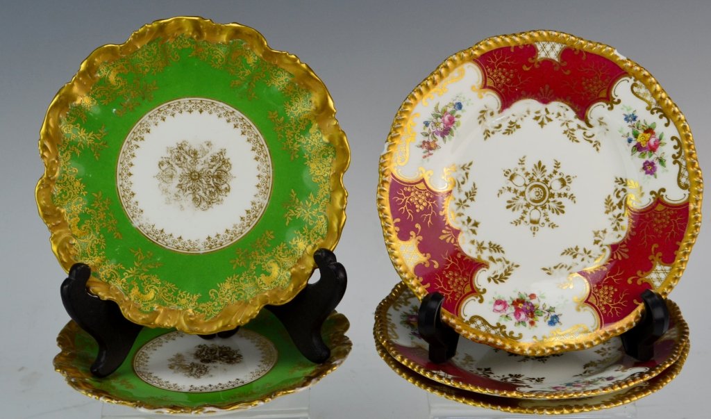 French Limoges Plate Grouping (1 of 6)