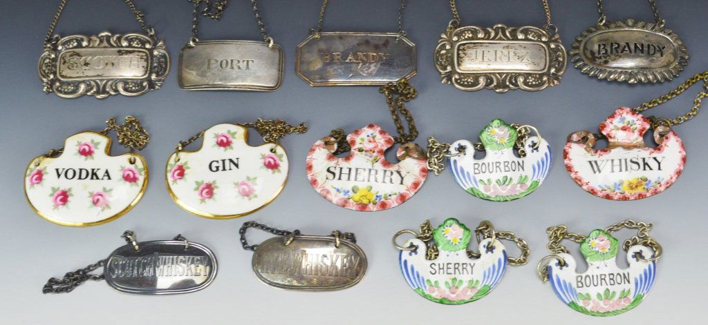 Decanter Tag or Label Grouping (1 of 5)