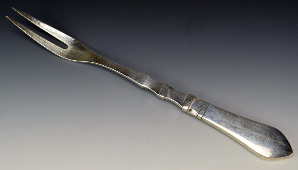 Georg Jensen Sterling Silver Serving Fork (1 of 3)
