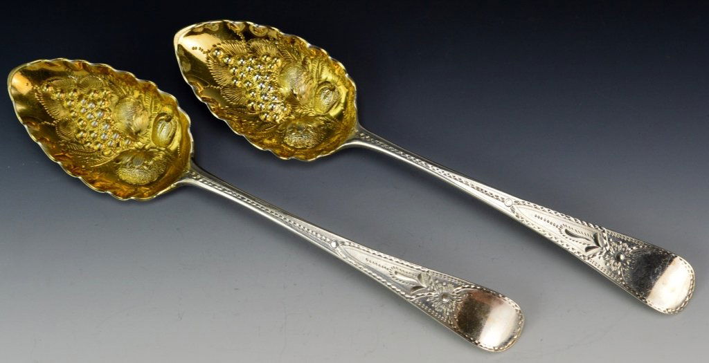 George III Thomas Northcote Berry Spoons (1 of 4)