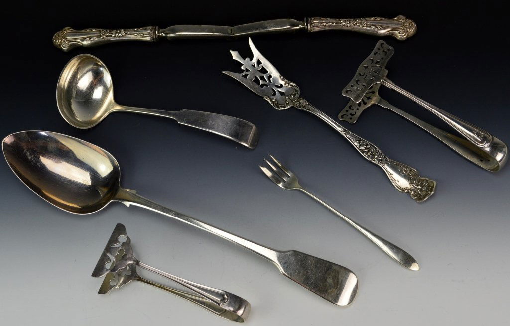 Sterling Silver Tableware Grouping (1 of 5)