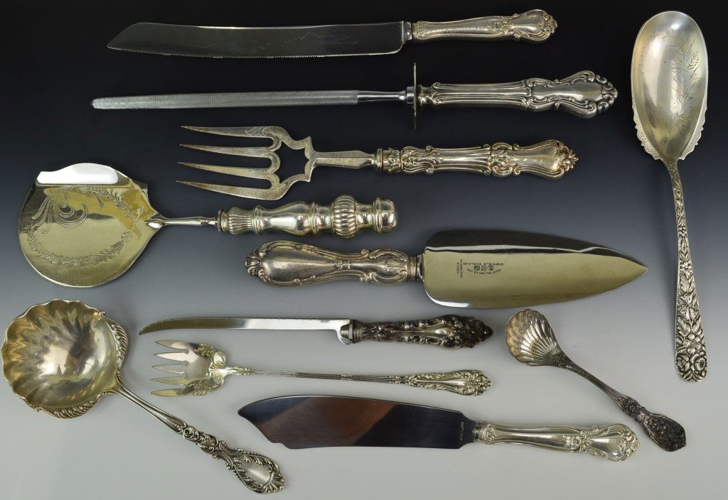 Sterling Silver Serving Piece Grouping (1 of 7)