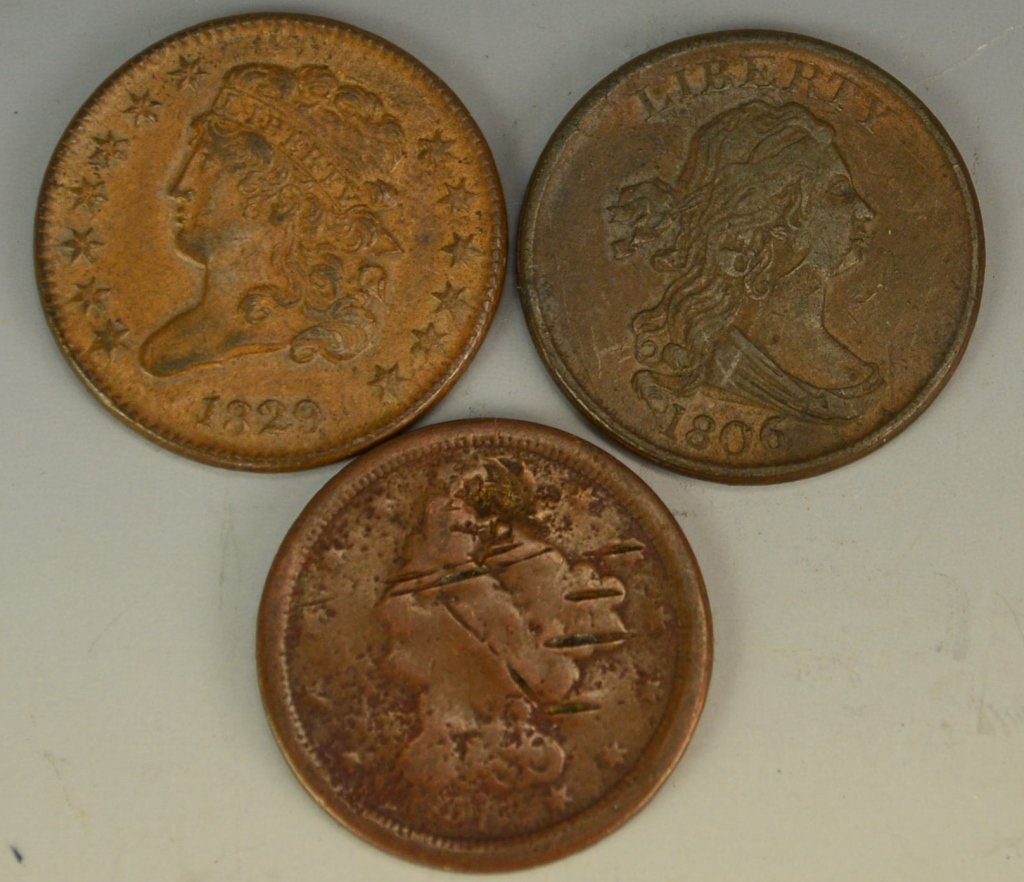US Half Cent Grouping (1 of 2)
