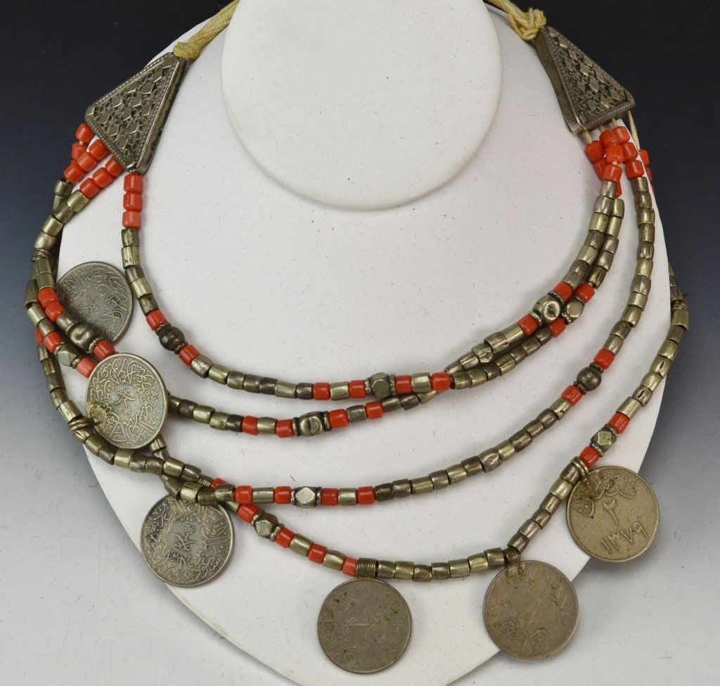 Persian Silver Coin Necklace (1 of 2)