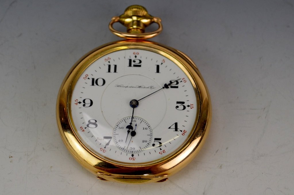 Hampden Gold Filled Pocketwatch (1 of 3)
