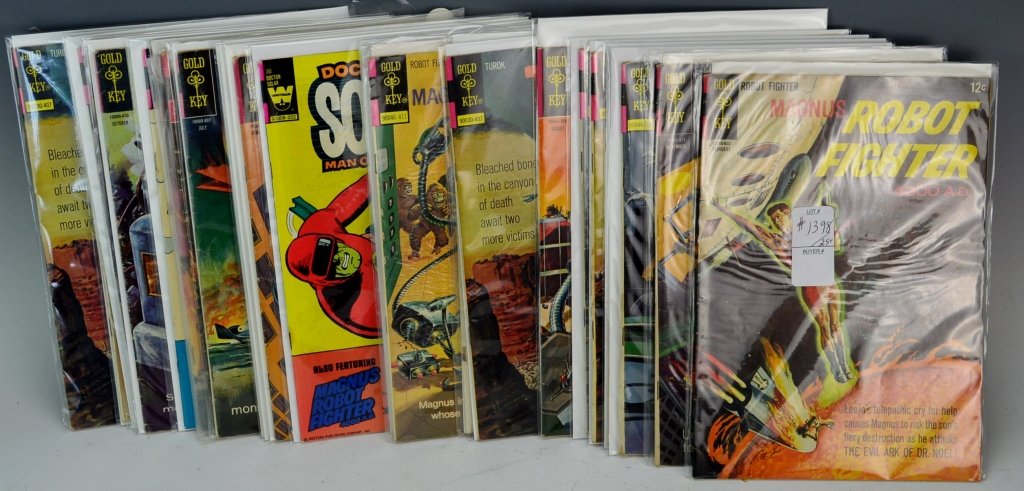 Gold Key Comics: Gold Key Comics include over (25) Silver and Bronze Age Comic Books including Dr. Solar and Magnus and Turoc. Includes multiple duplicates