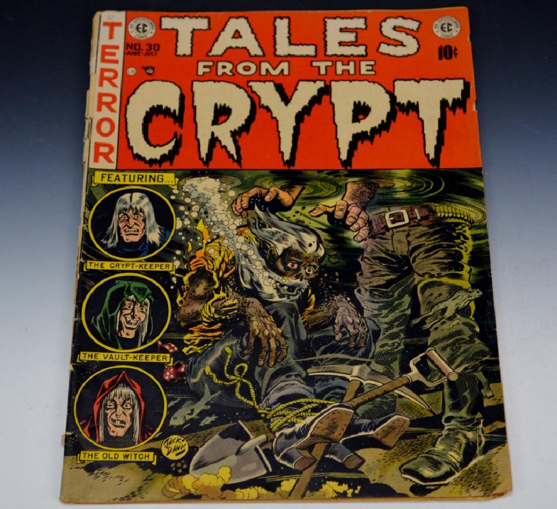 Tales from the Crypt #30: Includes Tales from the Crypt #30, 1952 Ingels and Jack Davis art, cover detached