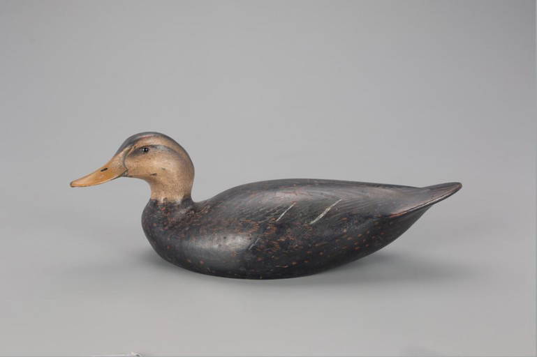 Classic 1936 Black Duck Decoy, The Ward Brothers Feb 19, 2021