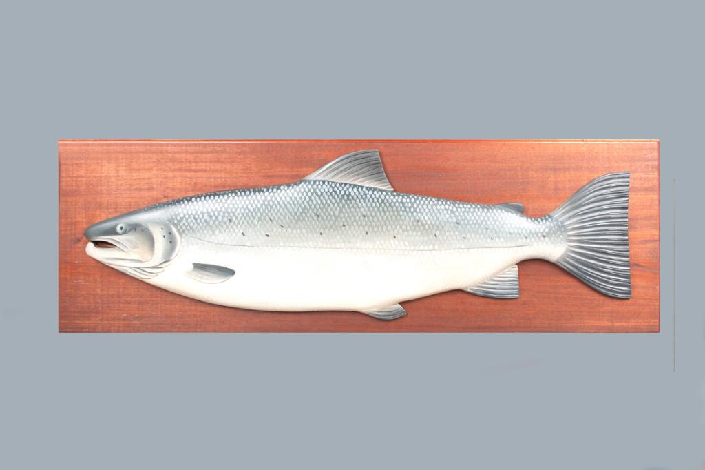 Atlantic Salmon Carving George Strunk (b. 1958) (1 of 2)