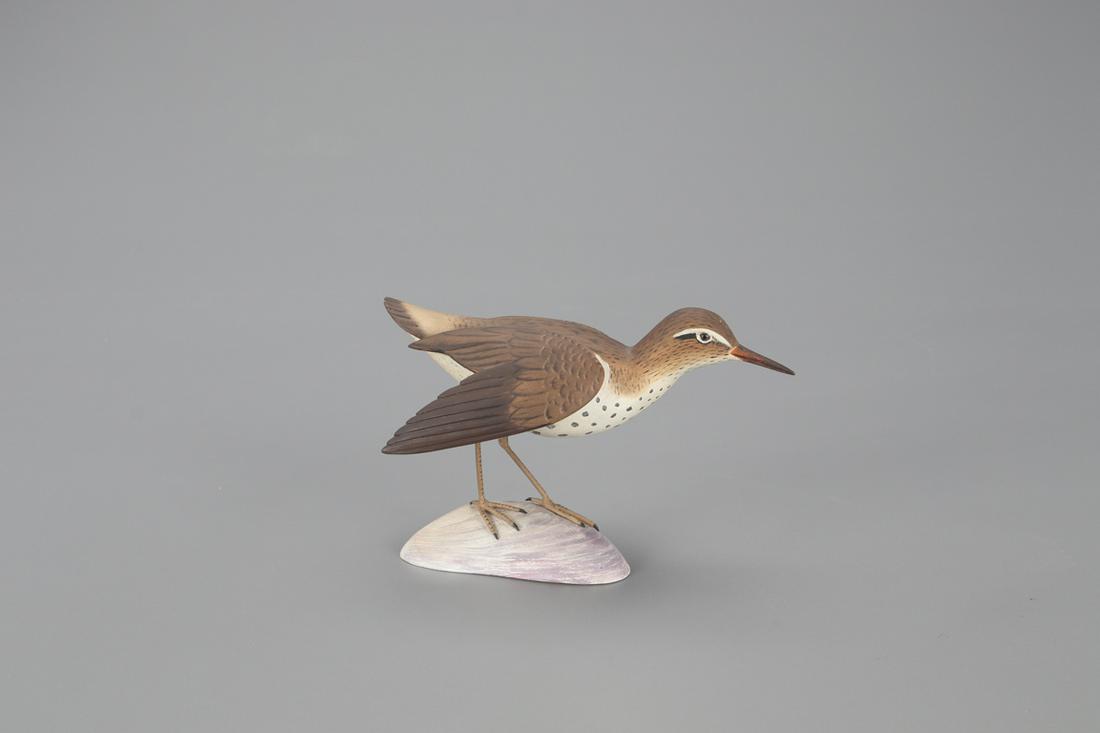 Decorative Spotted Sandpiper, Wendell Gilley (1 of 4)