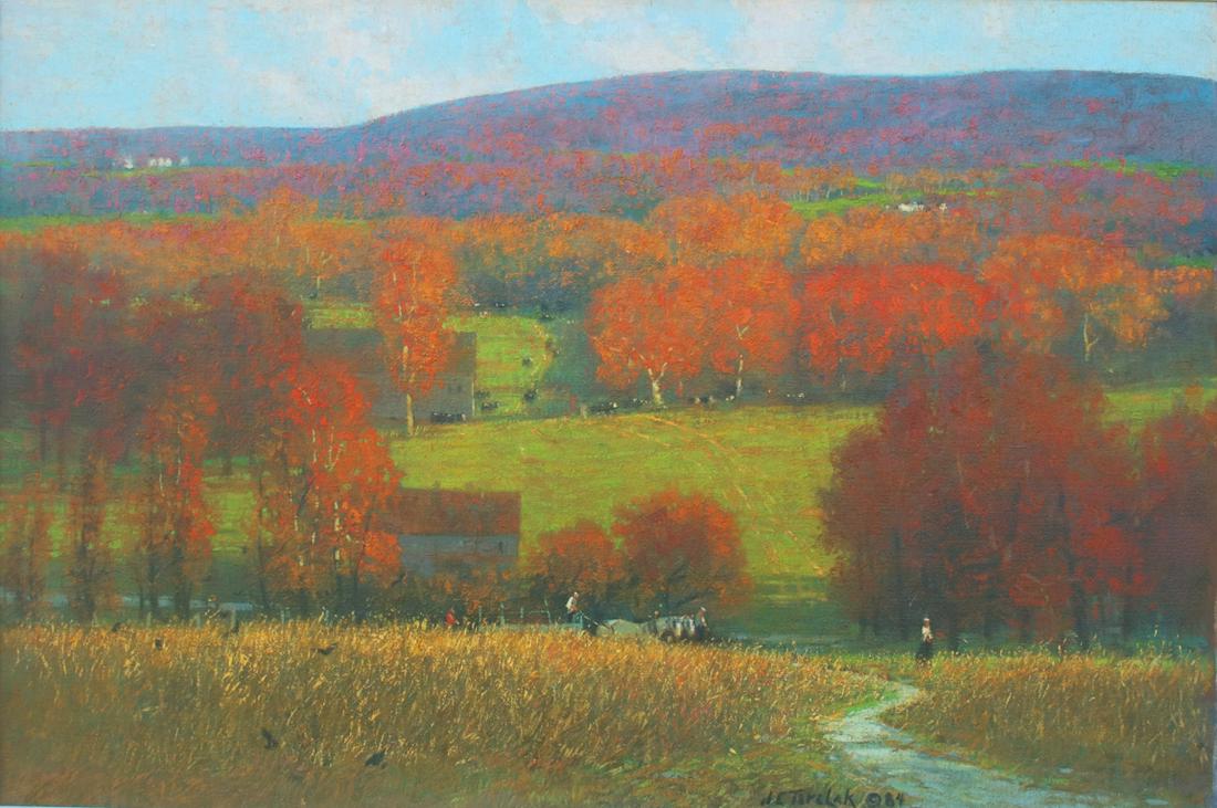 John Charles Terelak (b. 1942), Harvest Time (1 of 3)