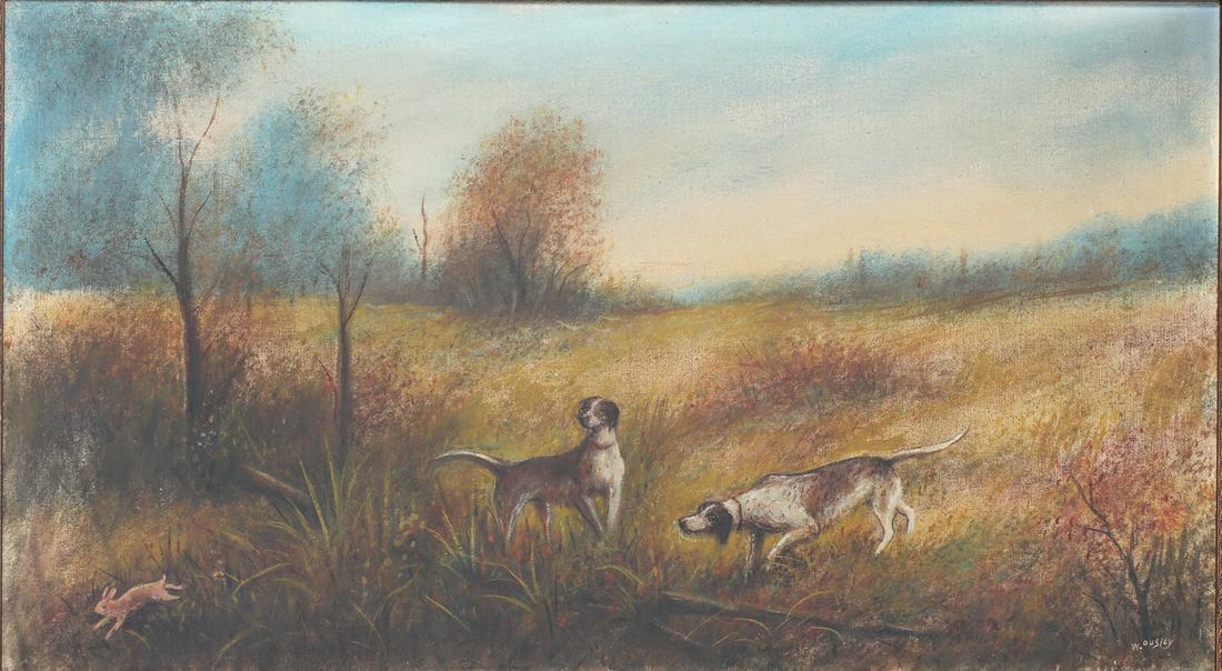 William C. (Willie) Ousley (1866-1953), Bird Dogs and (1 of 3)
