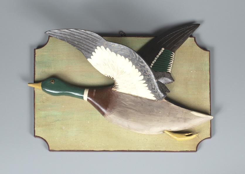 Plaque with Flying Mallard Drake, Charles Hart (1 of 1)