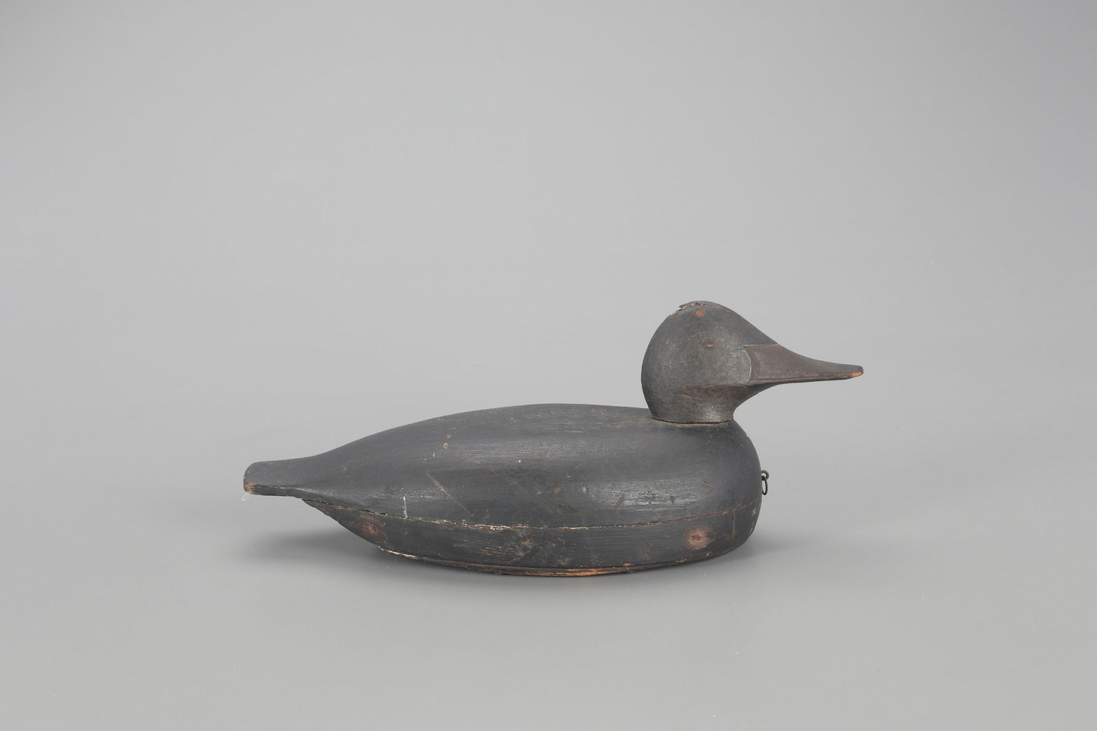 Hollow Nantucket Black Duck Decoy (1 of 4)