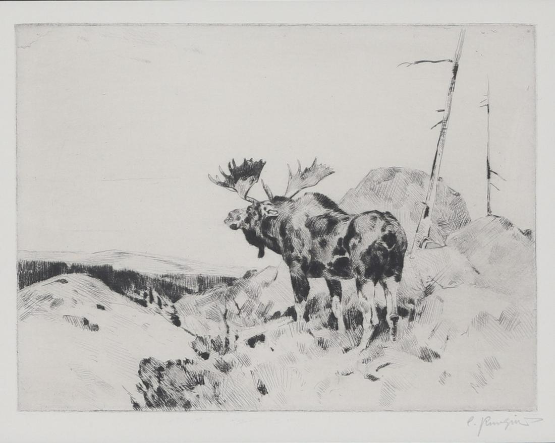 Carl Rungius (1869-1959), Scanning the Horizon (1 of 3)