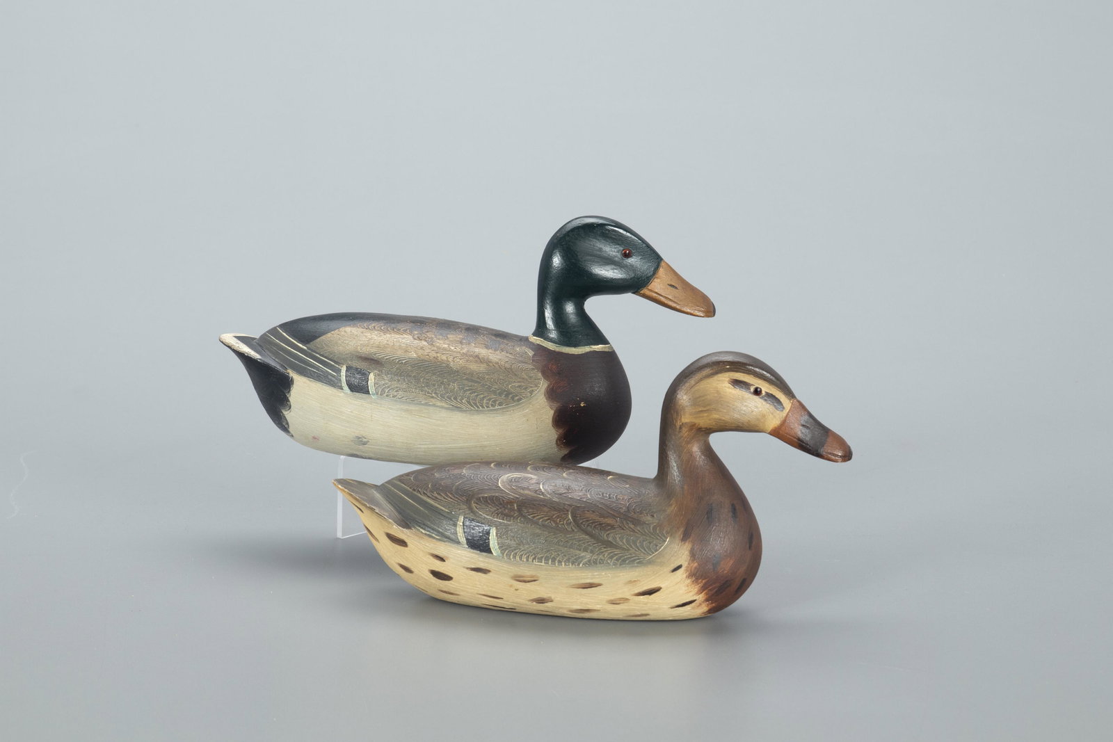 Miniature Mallard Pair, Robert Weeks (1898-1978) (1 of 4)